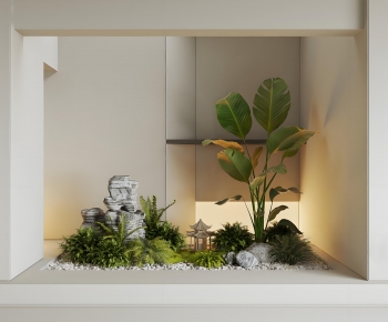 New Chinese Style Plant Landscaping-ID:175115114