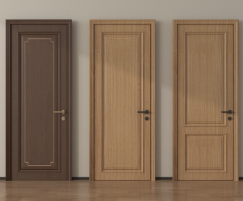 New Chinese Style Single Door-ID:952279098