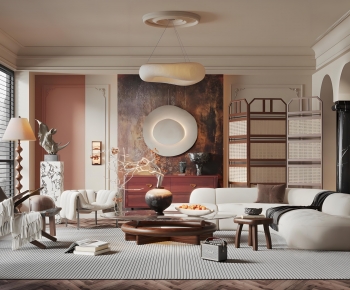 Modern A Living Room-ID:429927113