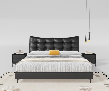 Modern Double Bed-ID:272027973