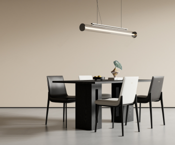 Modern Dining Table And Chairs-ID:609577896