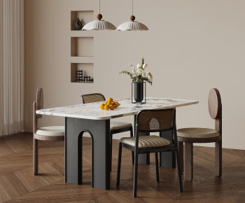 Modern Dining Table And Chairs-ID:806330926