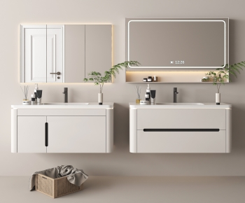 Modern Bathroom Cabinet-ID:698484901