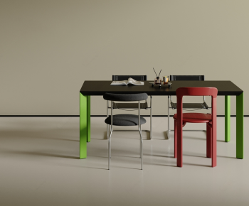 Modern Dining Table And Chairs-ID:585046056
