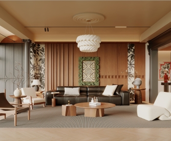 French Style A Living Room-ID:681571013