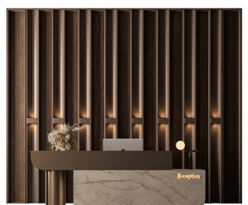 Modern Reception Desk-ID:852240097