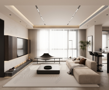 Modern A Living Room-ID:916724923