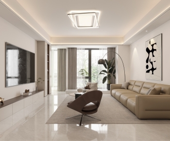 Modern A Living Room-ID:383124118