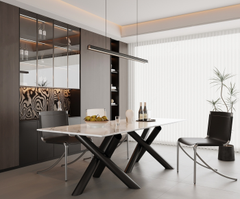 Modern Dining Room-ID:834090953