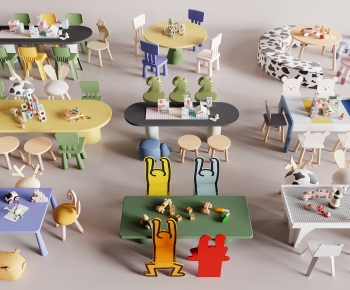 Modern Children's Table/chair-ID:767760994