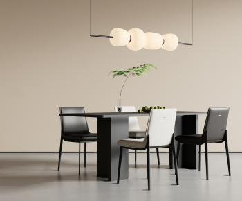 Modern Dining Table And Chairs-ID:701999901