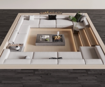 Modern Card Seat Sofa-ID:365731959