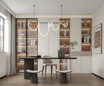 Modern Study Space-ID:876602899