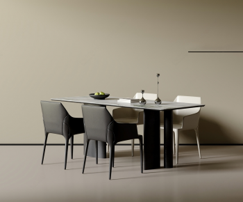 Modern Dining Table And Chairs-ID:585253957