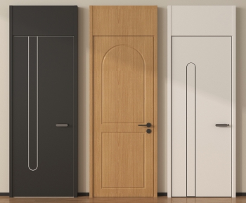 Modern Single Door-ID:584079982