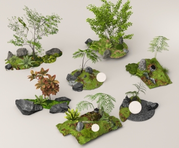 Modern Rockery Waterscape-ID:934279033