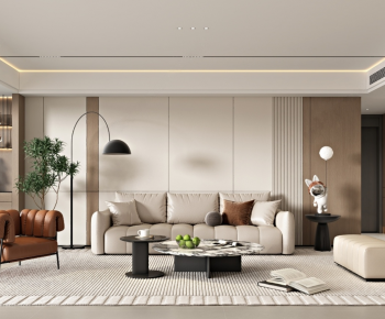 Modern A Living Room-ID:160751104