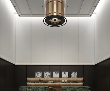 Modern Office Reception Desk-ID:134505036