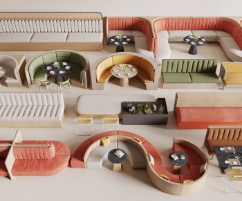 Modern Card Seat Sofa-ID:594314104