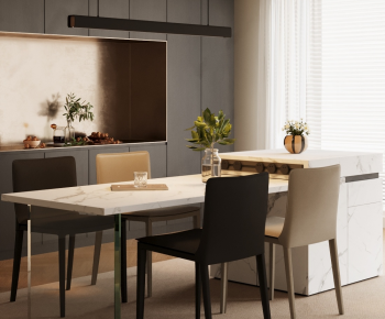 Modern Dining Table And Chairs-ID:315279012
