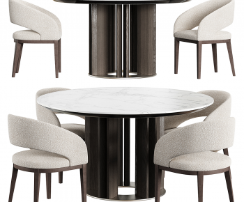 Modern Dining Table And Chairs-ID:179604059