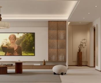 Modern A Living Room-ID:733480565