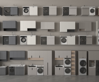 Modern Laundry Cabinet-ID:769716025