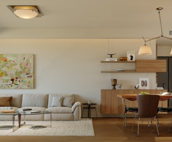 Modern A Living Room-ID:818850993