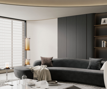 Modern A Living Room-ID:345439911