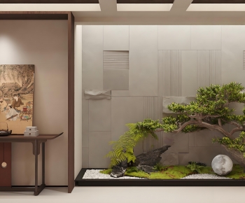 New Chinese Style Plant Landscaping-ID:200345999