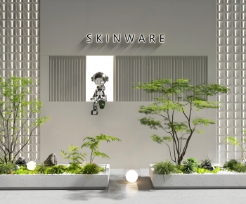 Modern Plant Landscaping-ID:245414021