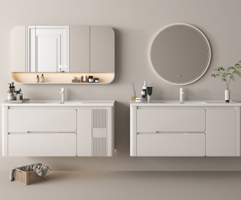 Modern Bathroom Cabinet-ID:131179095