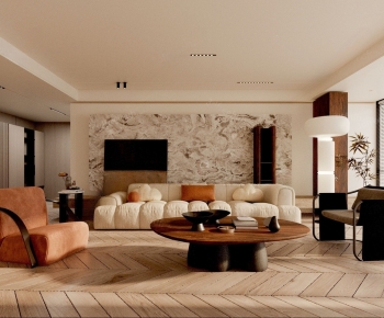 Modern A Living Room-ID:379416946