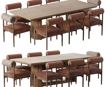 Modern Dining Table And Chairs-ID:757728105