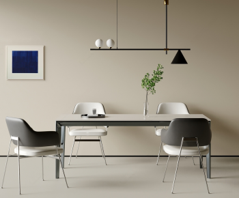 Modern Dining Table And Chairs-ID:767863041