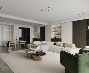 Modern A Living Room-ID:448867081