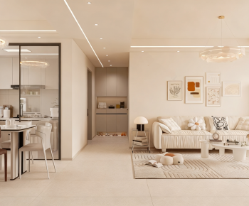 Modern A Living Room-ID:746049911