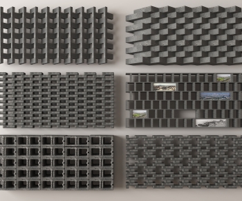 Modern Cement Brick Screen Partition-ID:968571909
