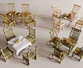 New Chinese Style Outdoor Tables And Chairs-ID:274960997