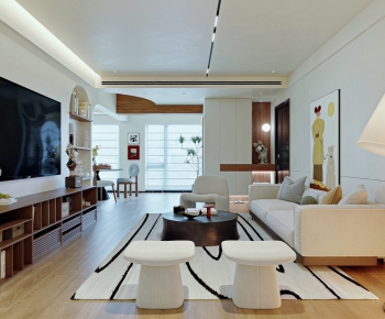 Nordic Style A Living Room-ID:657496939