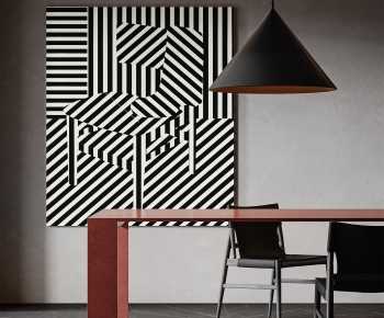 Modern Dining Table And Chairs-ID:764260362