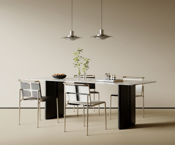 Modern Dining Table And Chairs-ID:147077086