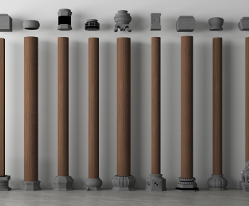 Chinese Style Column-ID:225692999