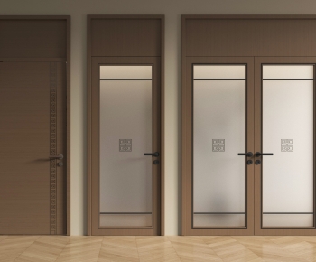 New Chinese Style Single Door-ID:209394939