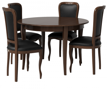 American Style Dining Table And Chairs-ID:952440984