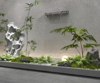 New Chinese Style Plant Landscaping-ID:306977999