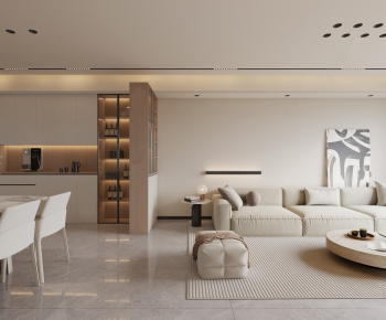 Modern A Living Room-ID:490586047