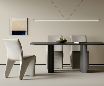 Modern Dining Table And Chairs-ID:399451972