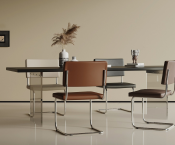 Modern Dining Table And Chairs-ID:756690542