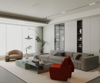 Modern A Living Room-ID:893795017